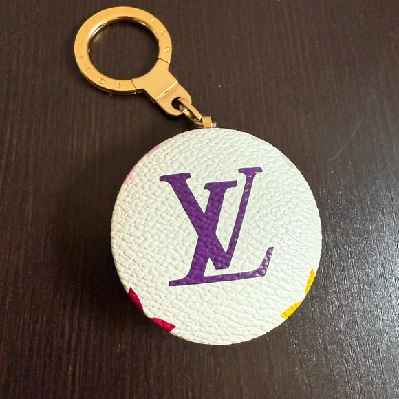 Louis Vuitton Monogram Multicolor Astropill Key Ring Holder Bag Charm - Picture 1 of 6